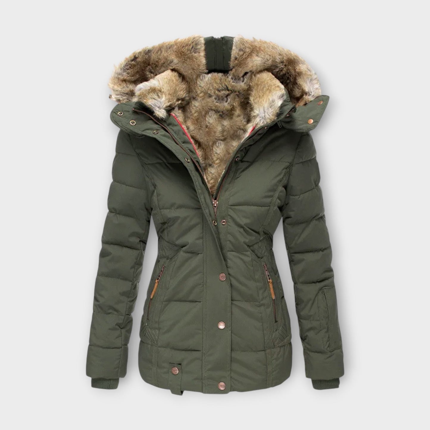 Emine – Cosy Faux Fur-Lined Jacket